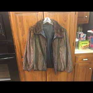 Mink coat